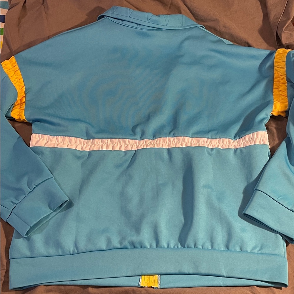 Stranger Things Max Blue and Yellow Zip-Up Jacket - Picture 4 of 4